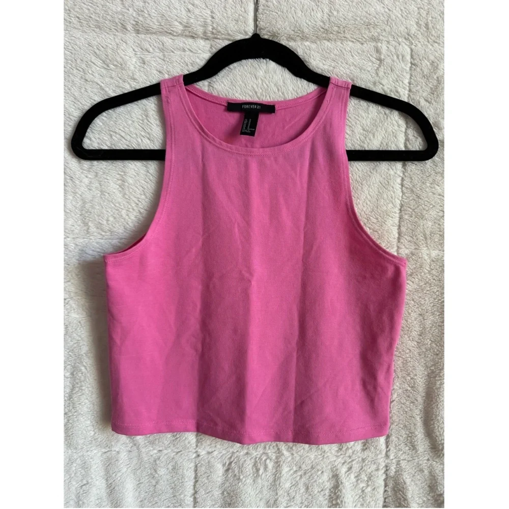 Pink Crop Top - Picture 1 of 3